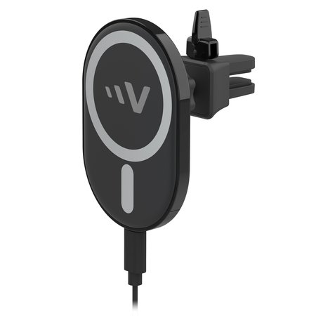 VENTEV 15W Magnetic Wireless Car Charger Mount, Black MCMNT-CAR257463